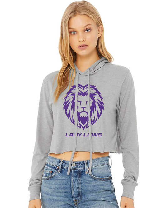 Liberty Lions Women’s Crop Bella + Canvas Hoodie